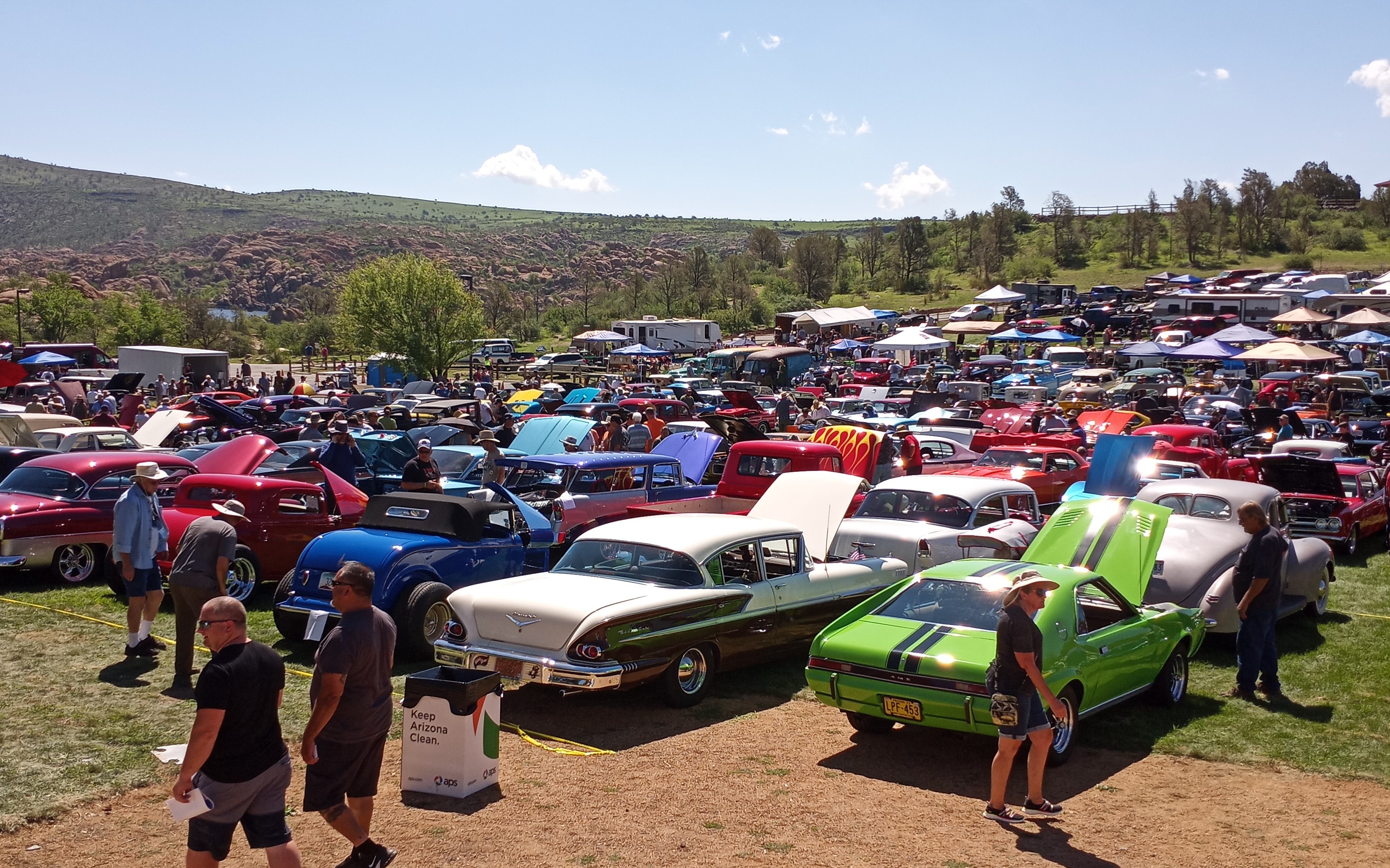 Incredible Prescott antique auto club car show swap meet 1950s | Car